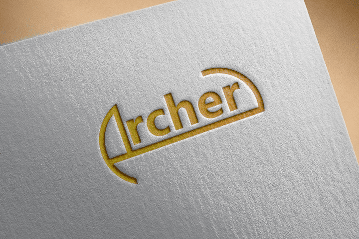 تصميم شعار لشركة ملابس باسم Archer