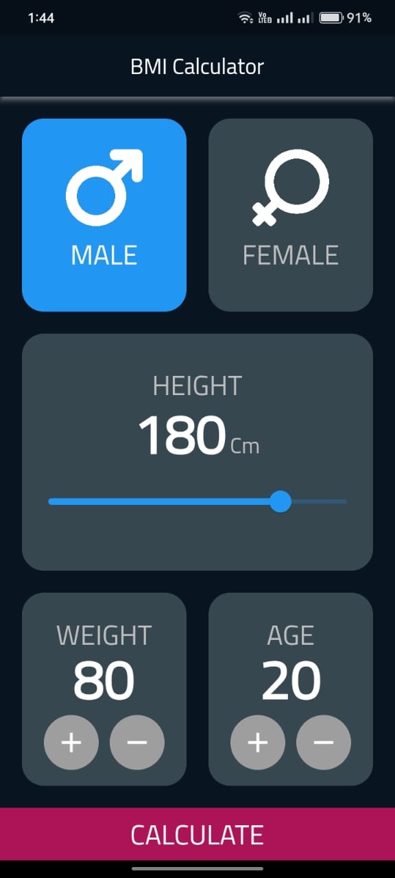 BMI Calculator