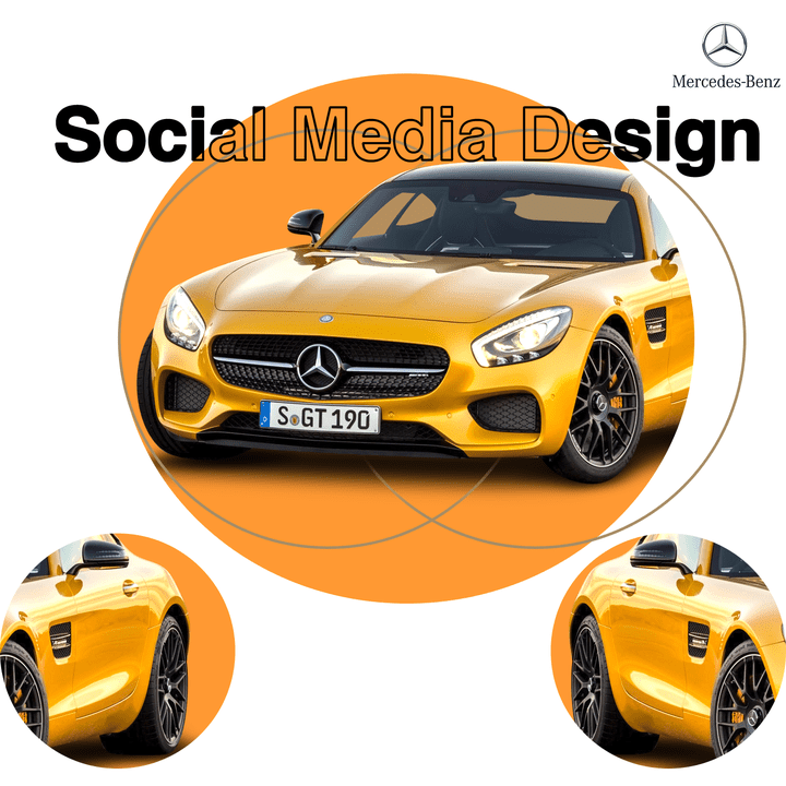 Social Media Design Mercedes Benz