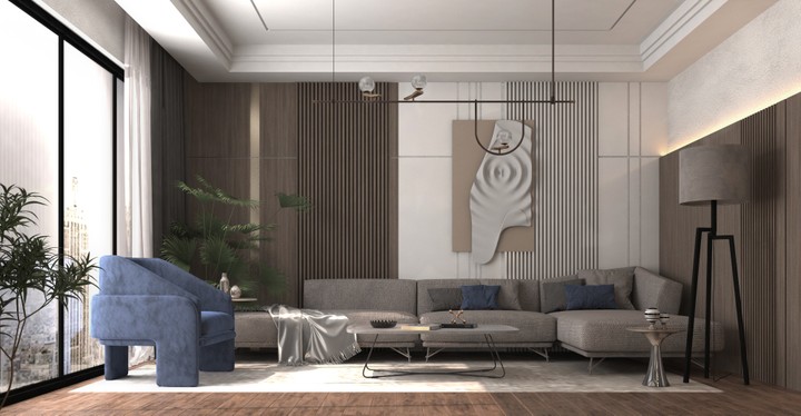 Living Room تصميم غرقة معيشه