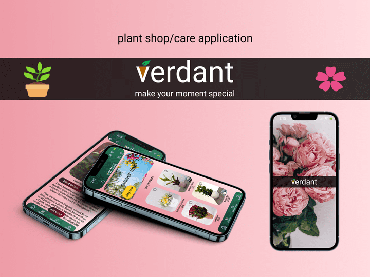 (plant shop & care application) verdant app