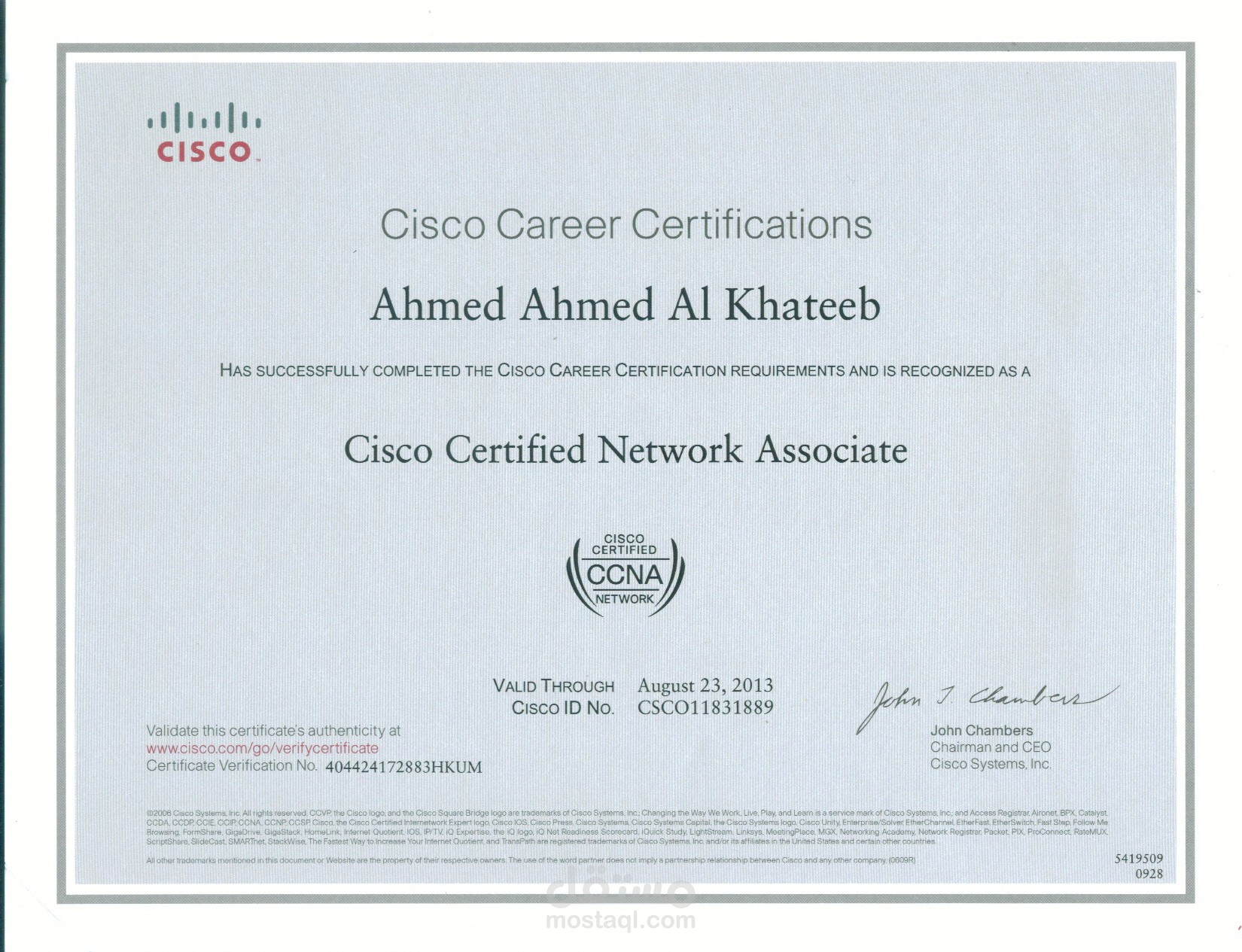 Cisco Certified Network Associate