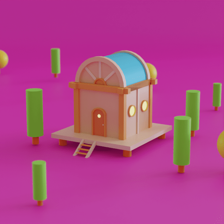 3d hut