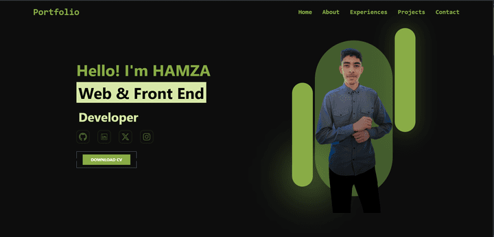 محفظة شخصية رقمية Portfolio Website