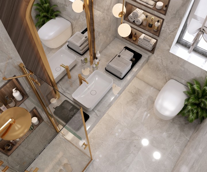 Modern bathroom