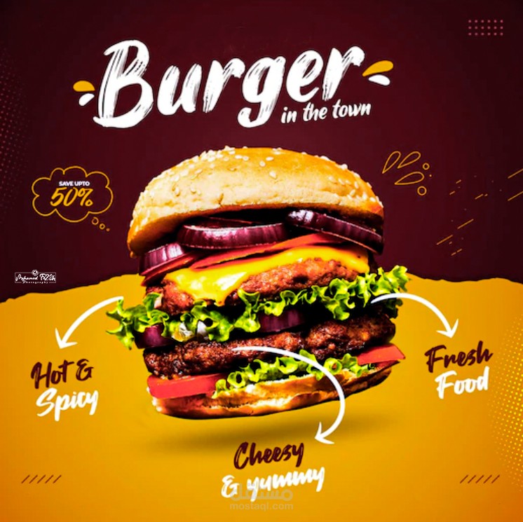 burger banner