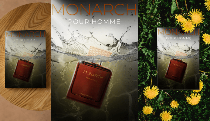 Monarch Pour Homme: Bold Elegance in Red