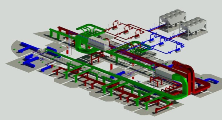 Revit 3D Render For  Hospital