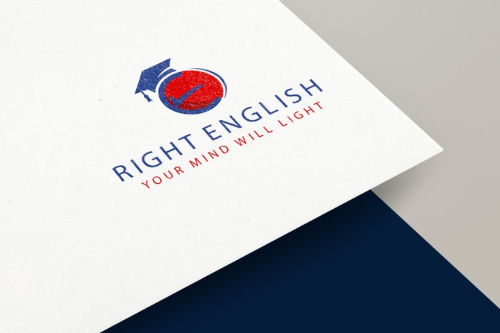 LOGO DESIGN FOR RIGHT ENGLISH