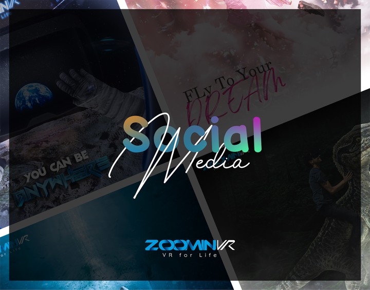 Zoomin Vr | Social Media Designs