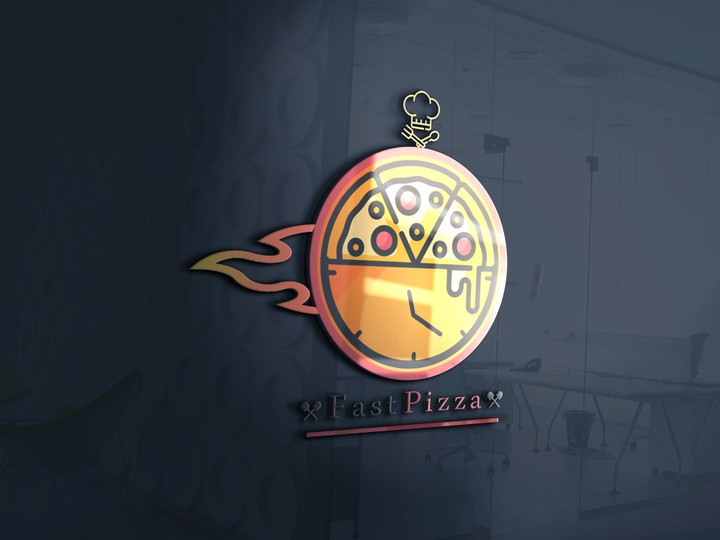 لوجو مطعم بيتزا