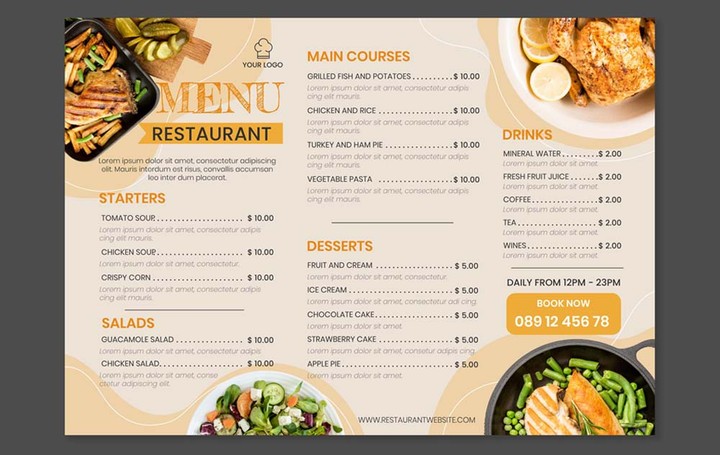 Restaurant Menu