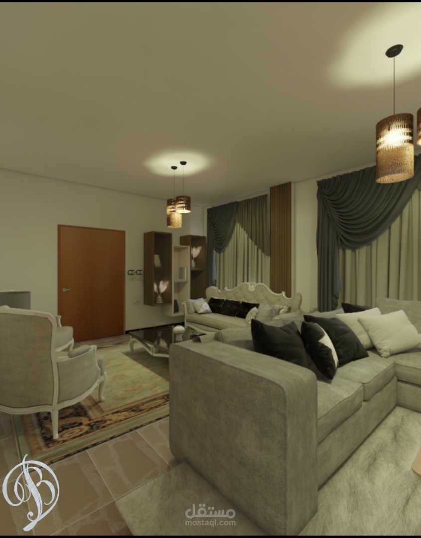 Living room design