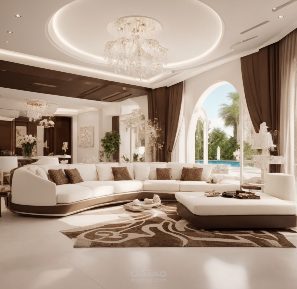 تصميم داخلي لل Living room