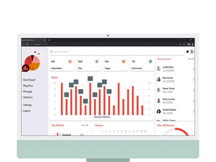 Admin Dashboard