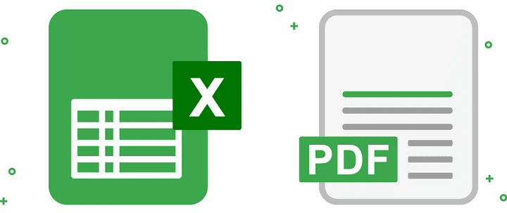 تحويل ملفات الاكسل إلى pdf