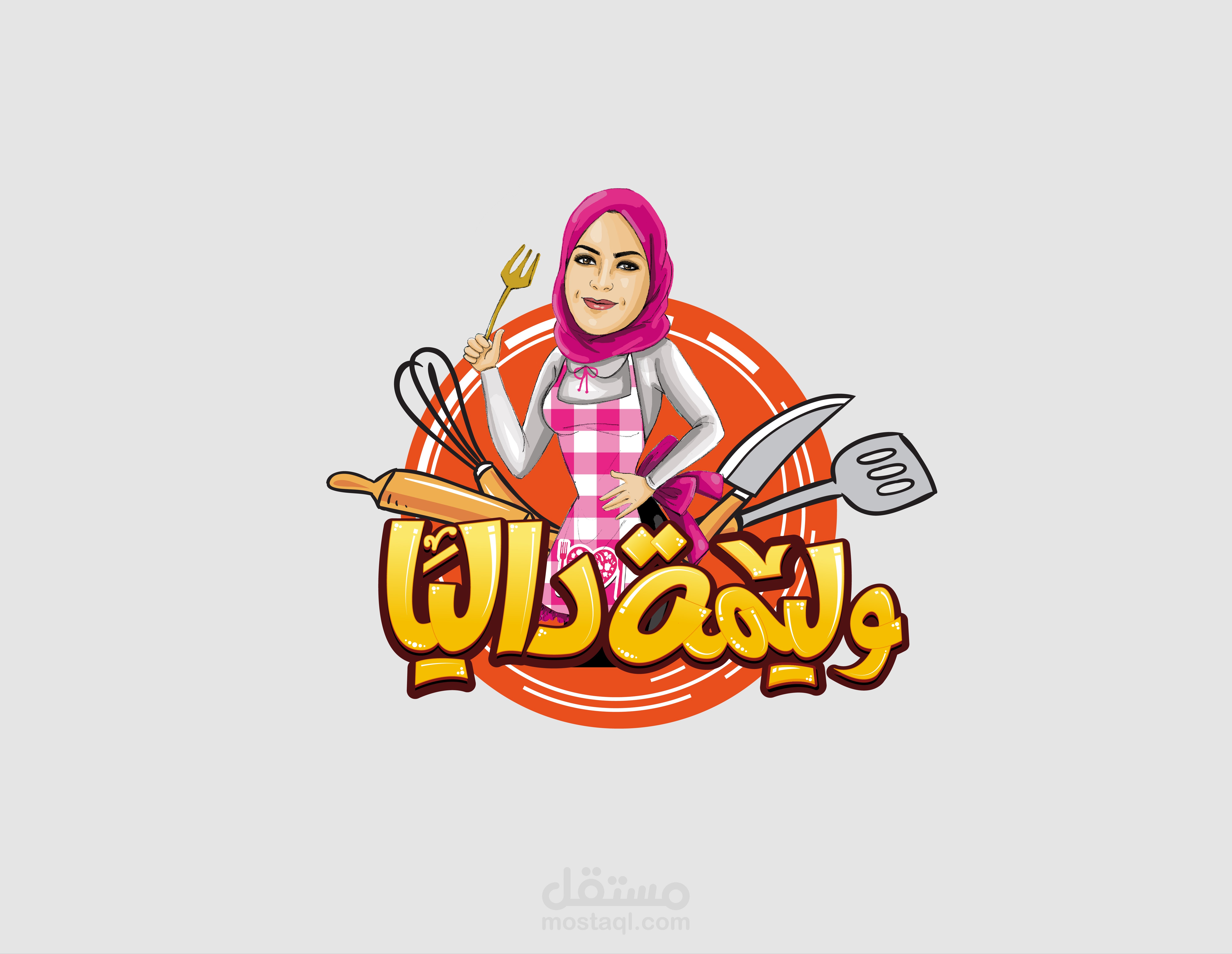 تصميم لوجو / شعار برنامج تلفزيوني