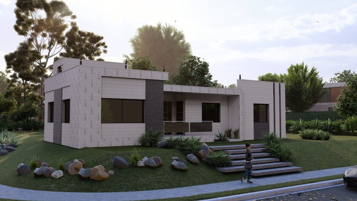 Exterior design in Palestine