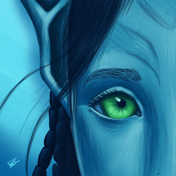 رسم رقمي لفيلم Avatar