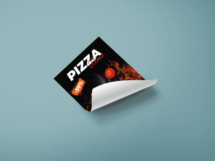 Pizza flyer