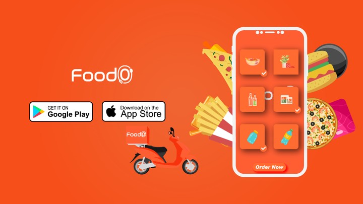 فيديو موشن جرافيك لتطبيق FoodO