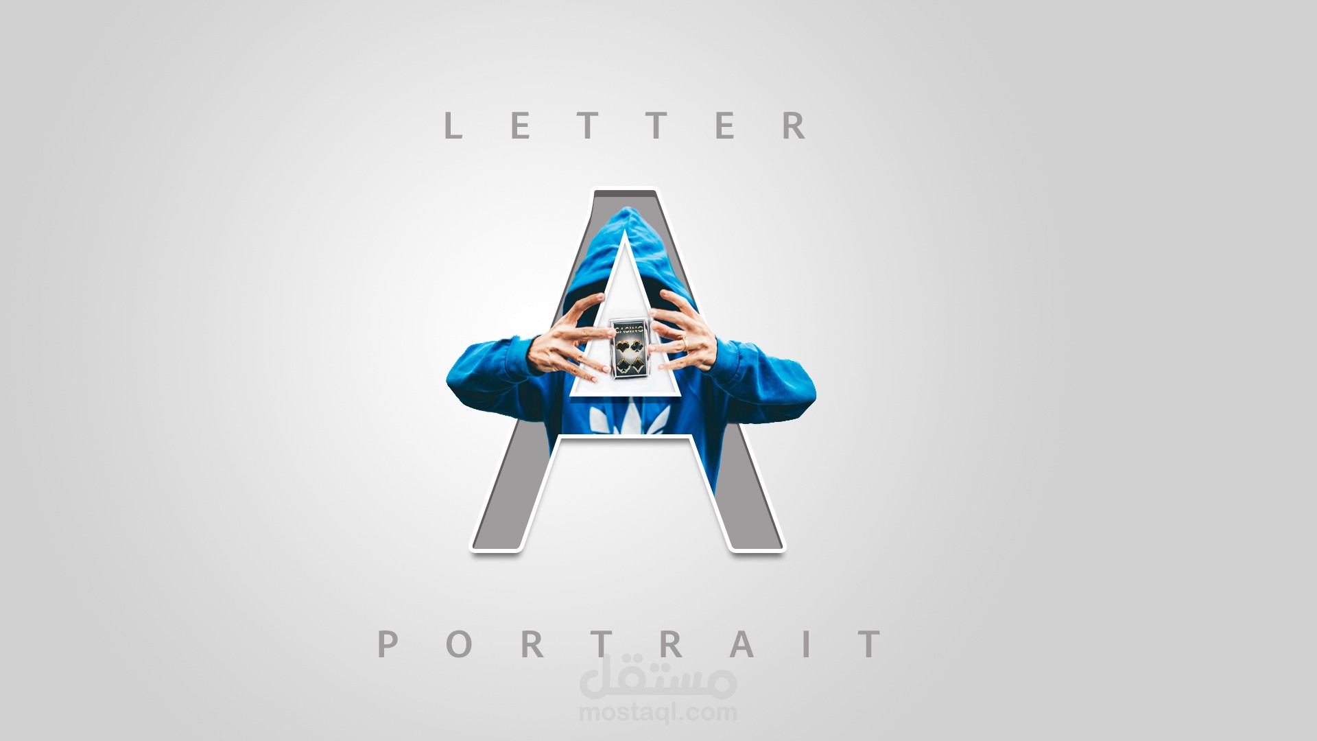 letter portrait photo