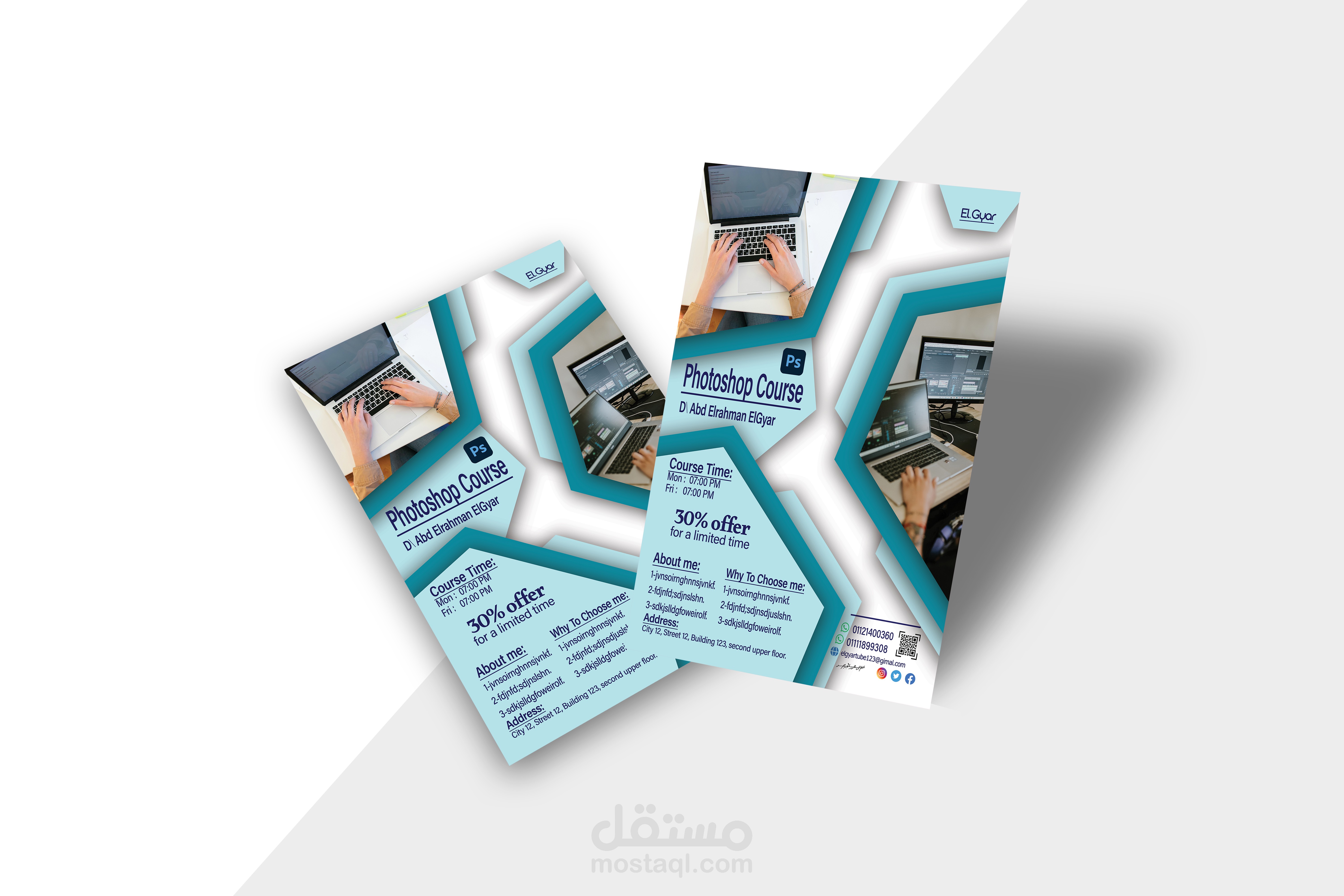 Flyer Course Photoshop