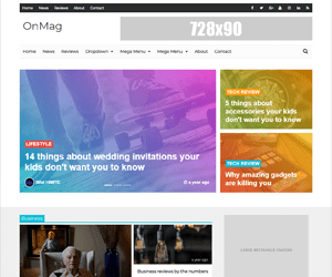 OnMag Blogger Template