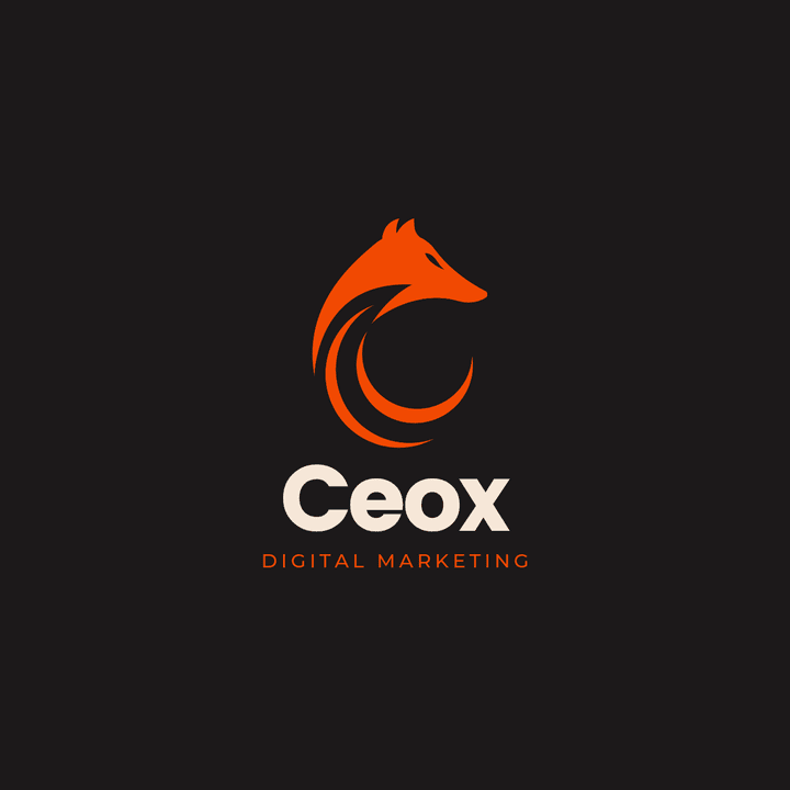 عمل لوجو لشركة Ceox للتسويق الرقمي