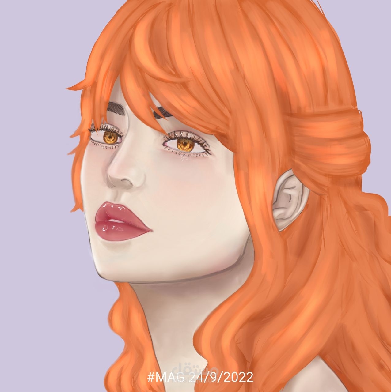 Nami fan art | مستقل