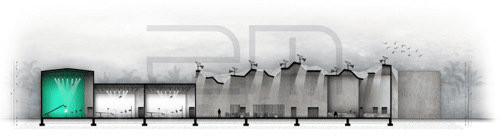 SECTION - ELEVATION