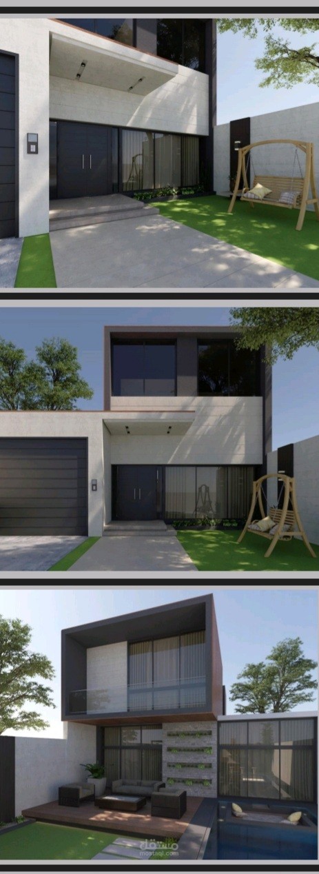 Villa exterior design