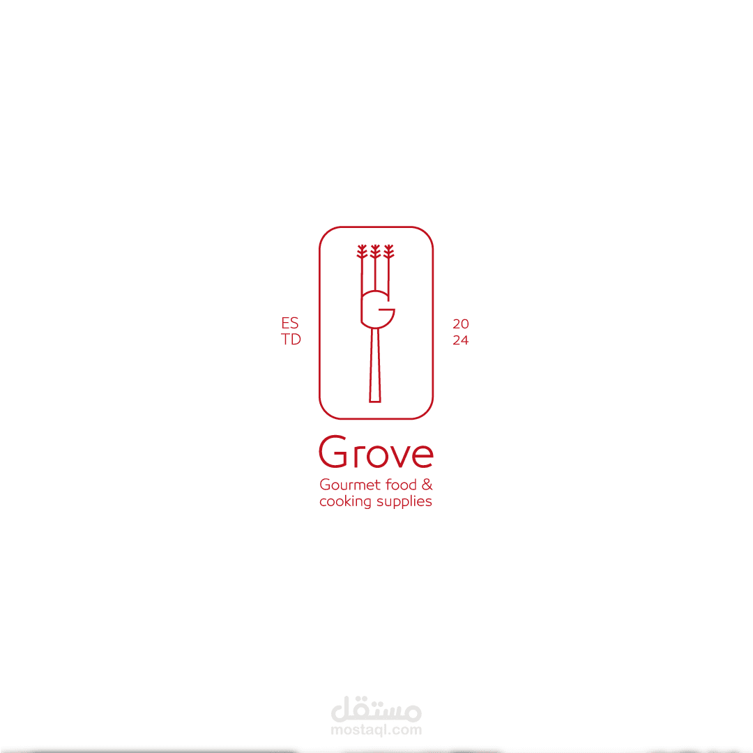 تصميم شعار وهوية بصرية | Grove