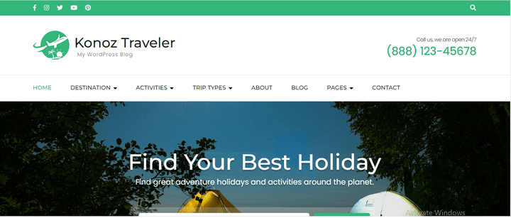 Travel & Tour Booking Website