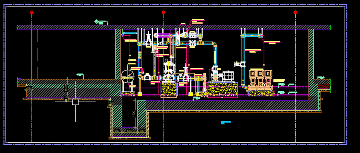 SECTION FOR PUMP ROOM