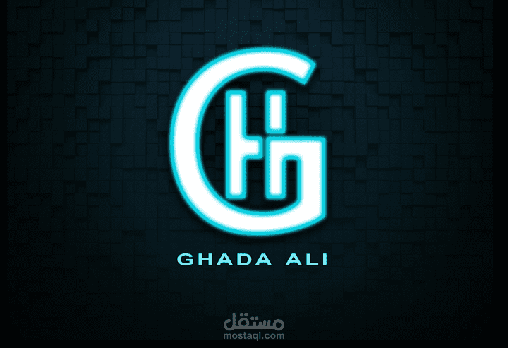 لوجو باسم GHADA ALI