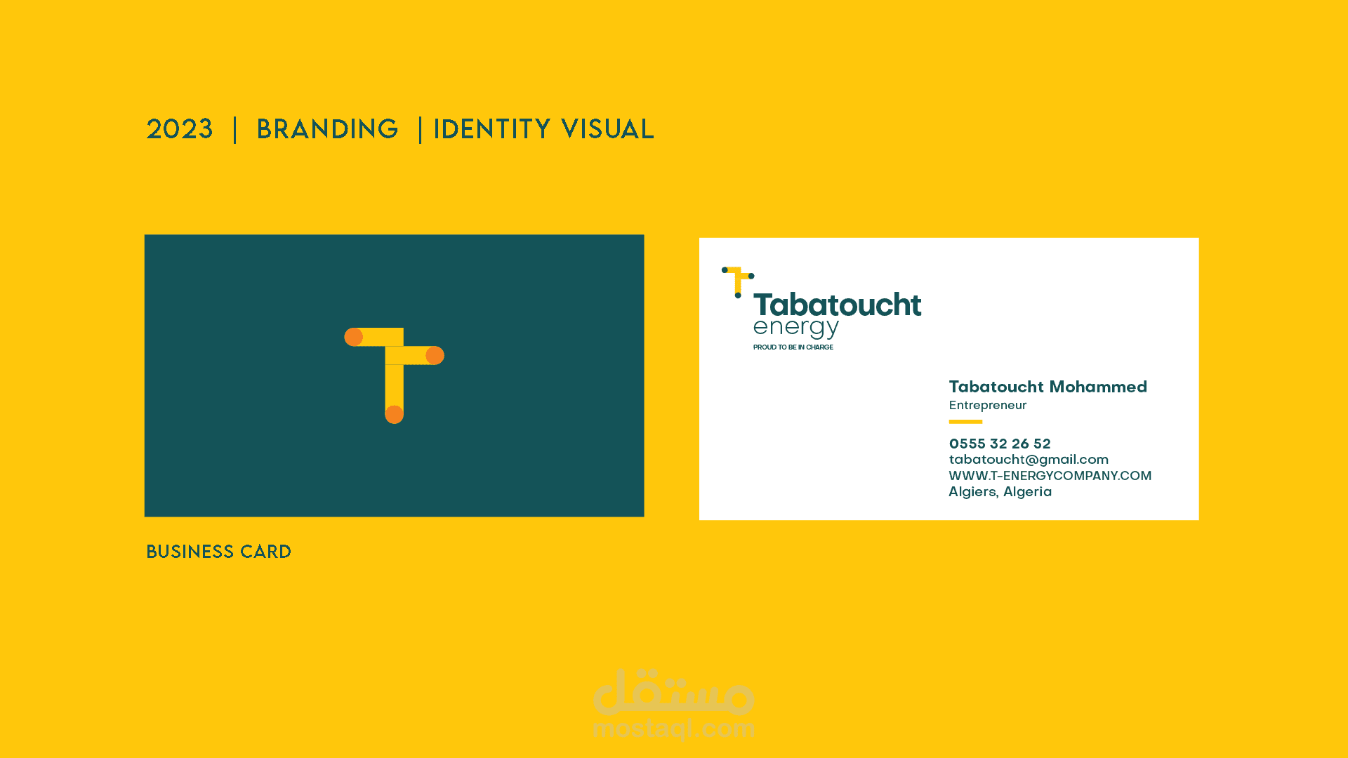 Tabatoucht Energy| Branding | Identity Visual