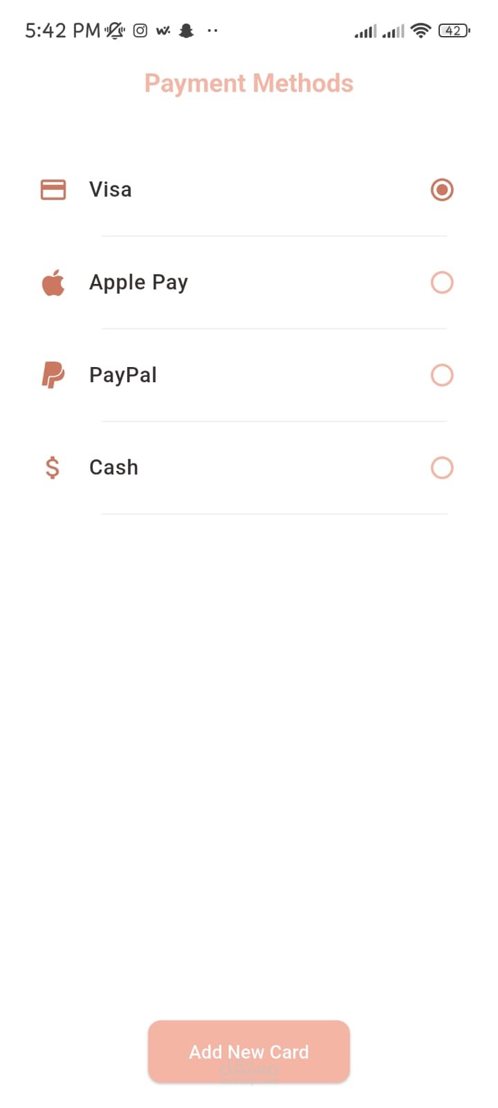 visa app