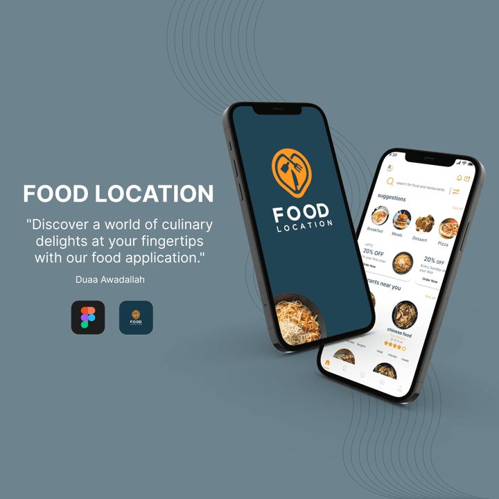 تطبيق FOOD LOCATION  بحلته الجديده