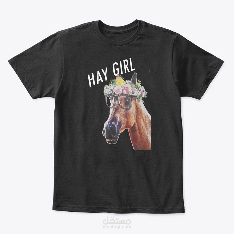 Hay Girl Horse Shirt for Horse Lovers