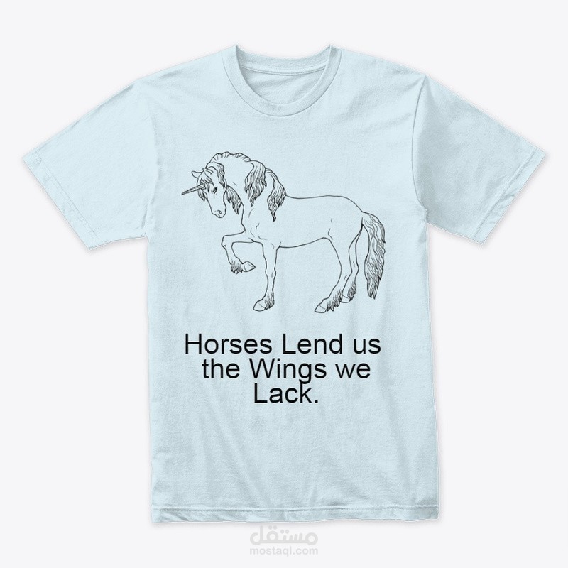 Horse T shirt New Horse design