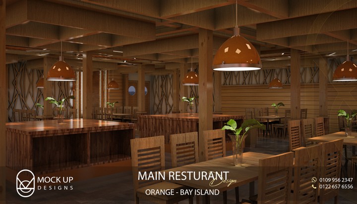 Main resturant in orange bay