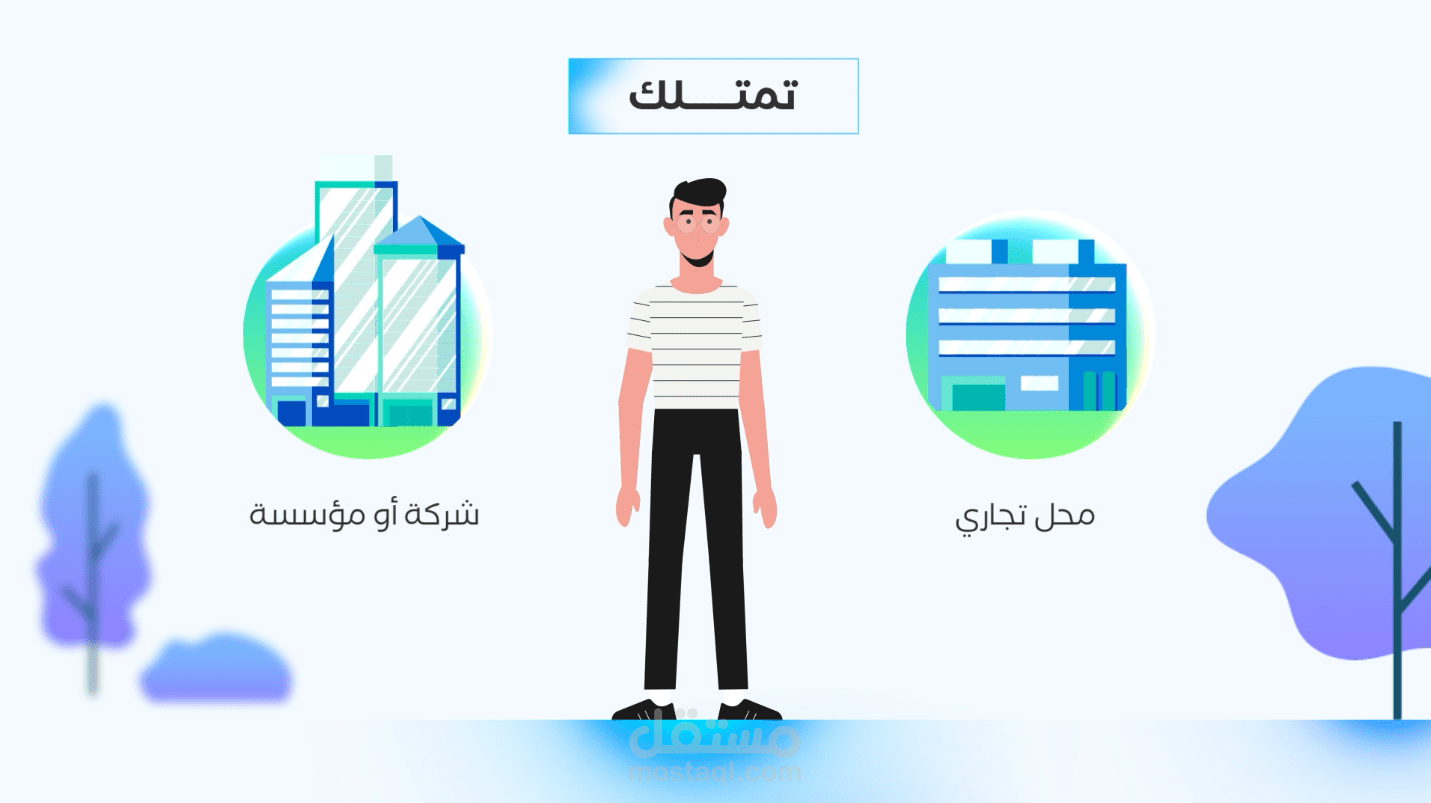 تصميم فيديو موشن جرافيك احترافي.