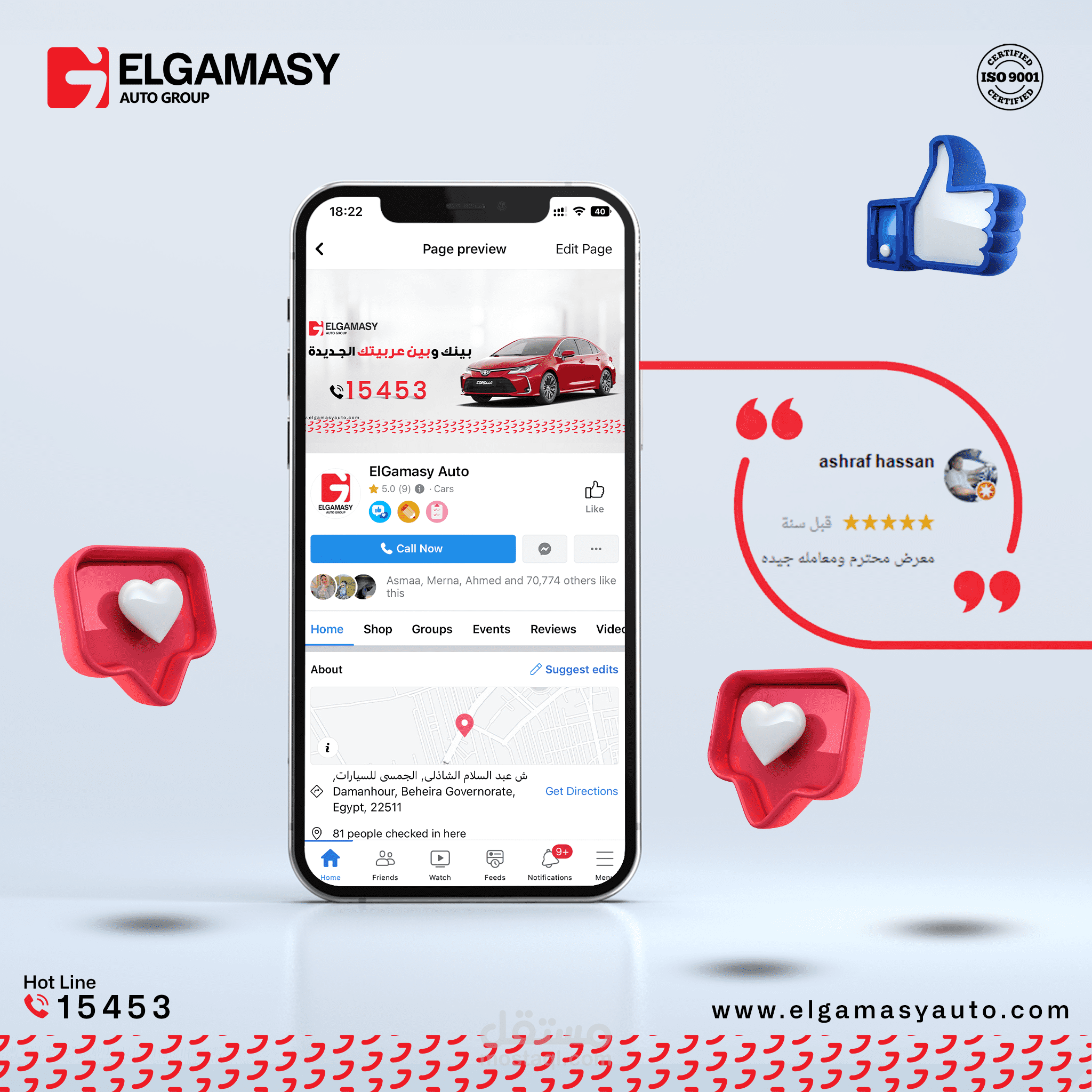 Reviews design  for elgamasy cars