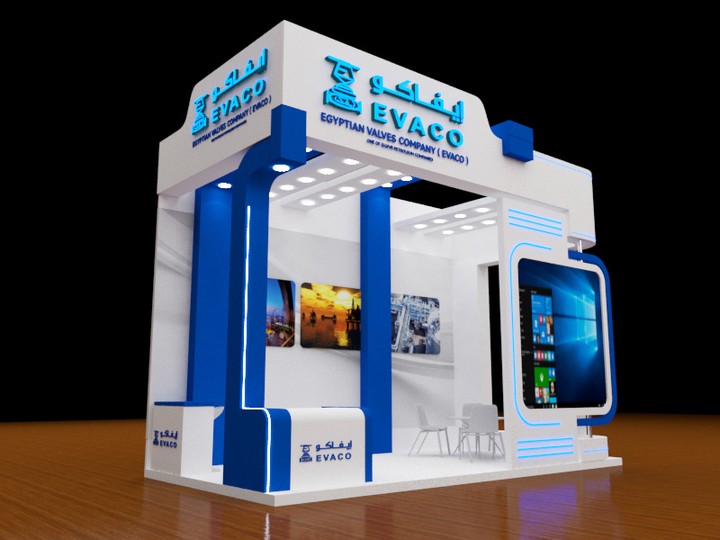 Evaco Booth design