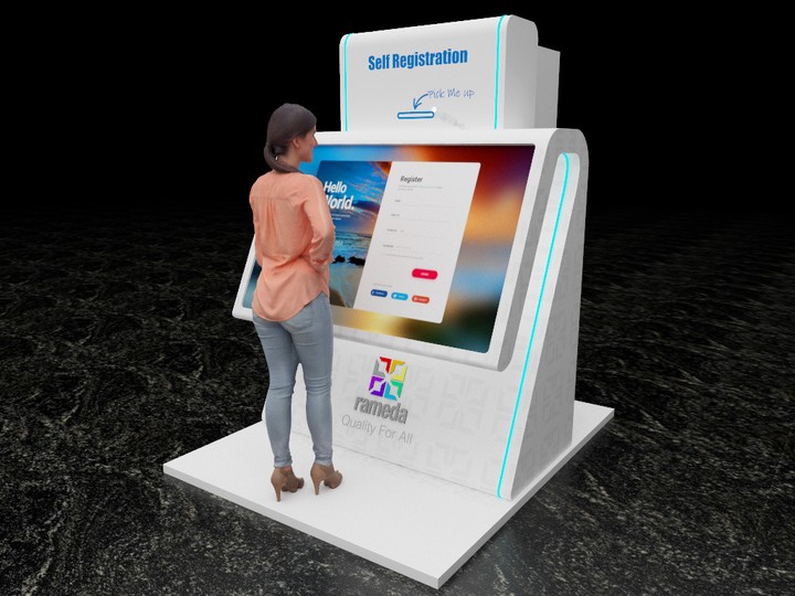 Rameda Self Registration Stand Design