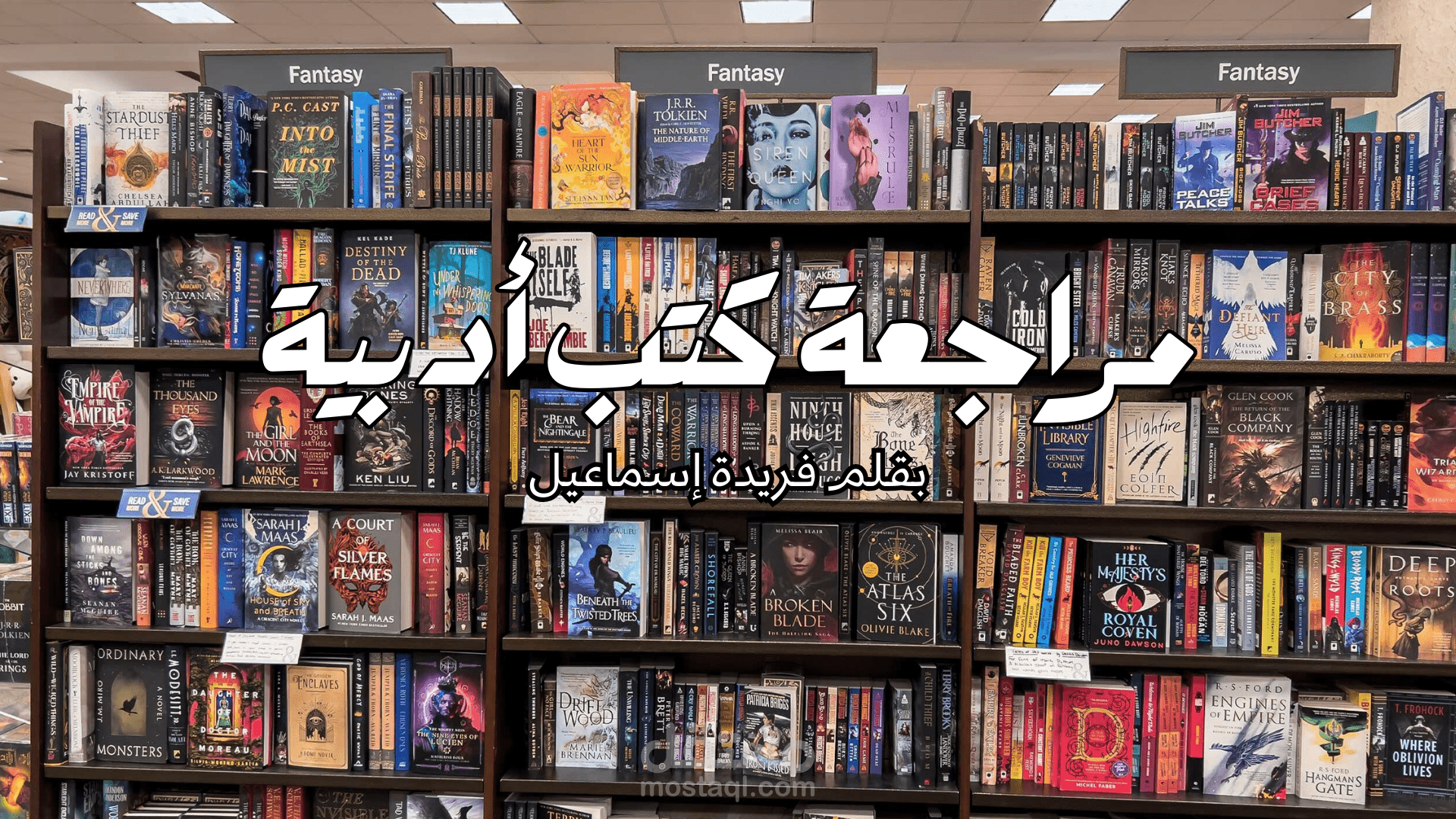 كتابة محتوى ( مراجعة كتب أدبية)
