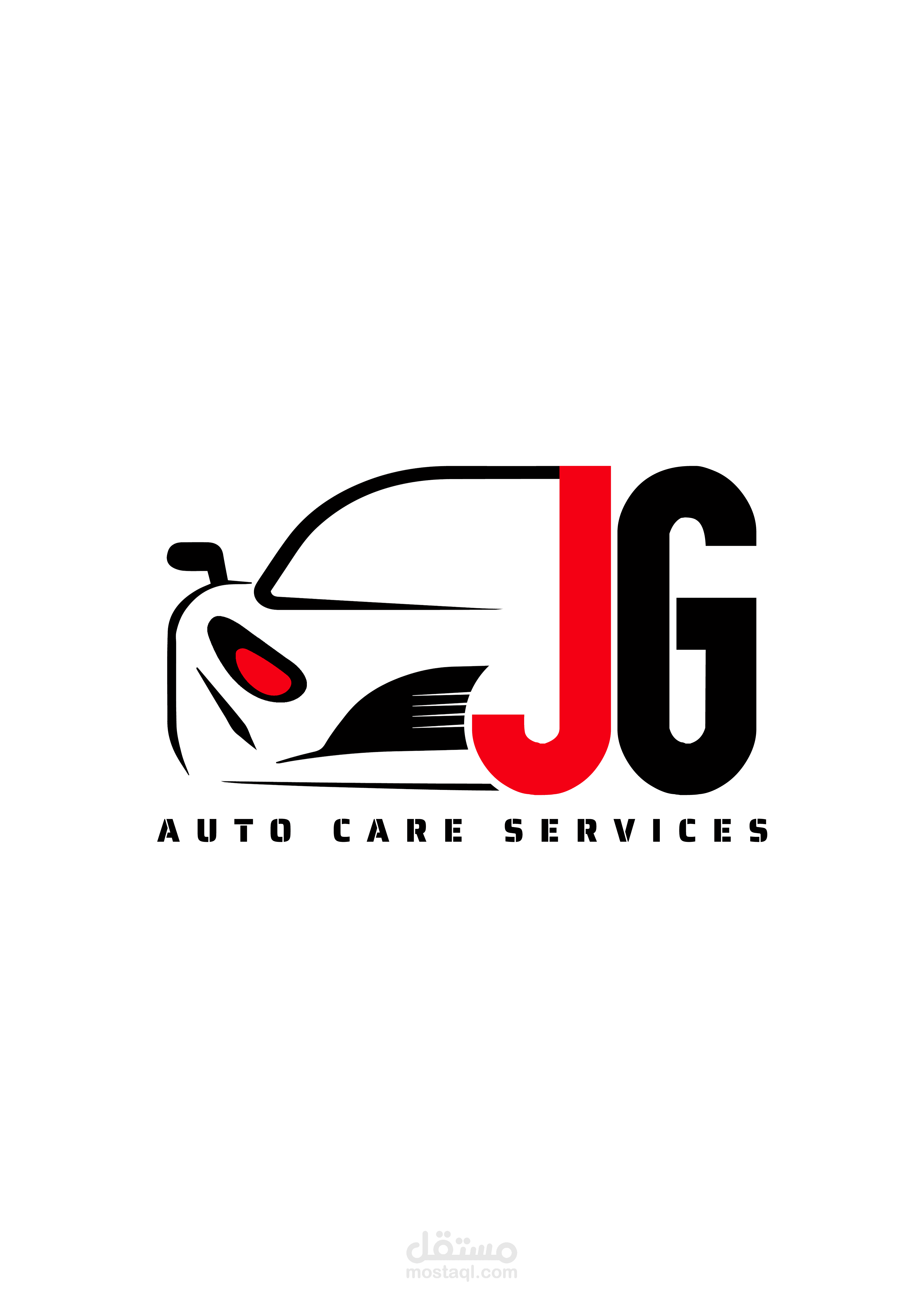 JG auto care services Logo Design