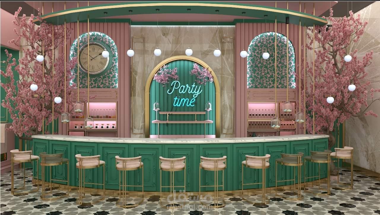 Vintage cafe design