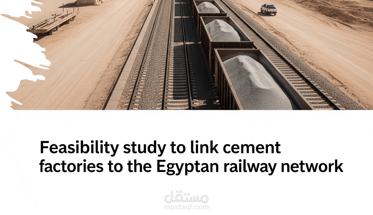 دراسة الجدوى الاقتصادية لربط مصانع الأسمنت بشبكة السكك الحديدية المصرية
